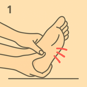 Douleurs au pied