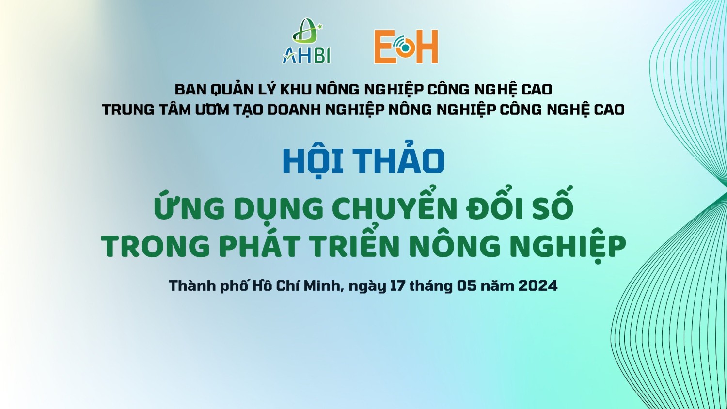 HỘI THẢO “ỨNG DỤNG CHUYỂN ĐỔI SỐ TRONG PHÁT TRIỂN NÔNG NGHIỆP”