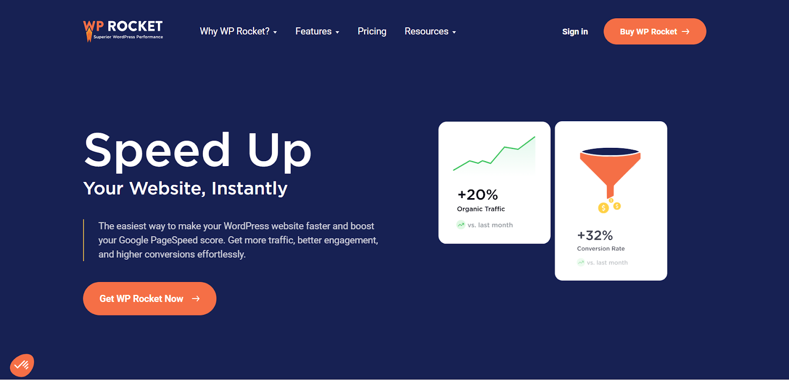 WP Rocket SEO tool