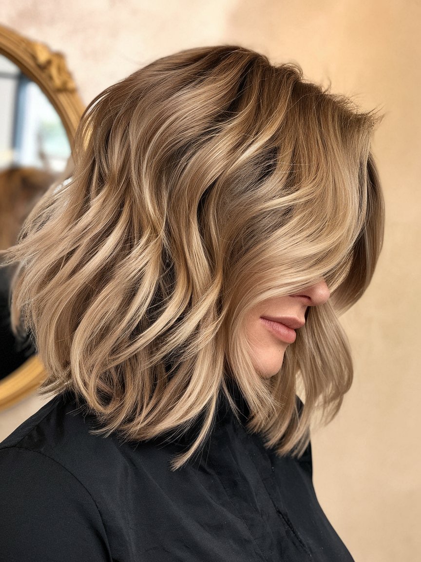 Why Medium-Length Layered Haircuts Are Trending in 2024