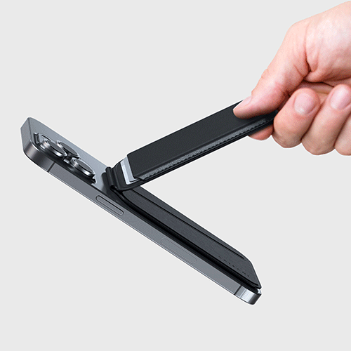Ví Satechi Magnetic kiêm giá đỡ cho iPhone