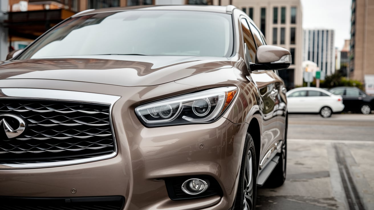 2014 Infiniti QX60 Headlight Assembly Brown