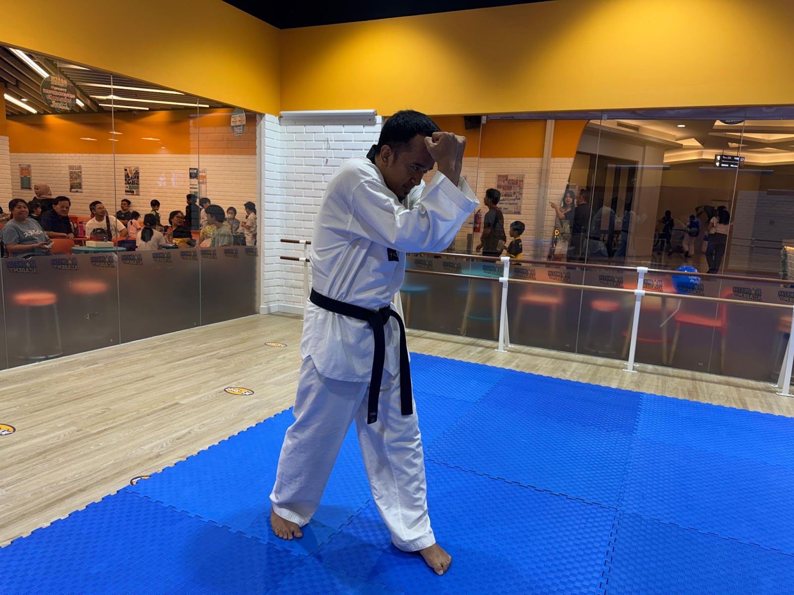 Taekwondo Blocks Techniques - Cross Block (Otgoreo-Makgi) Option 1