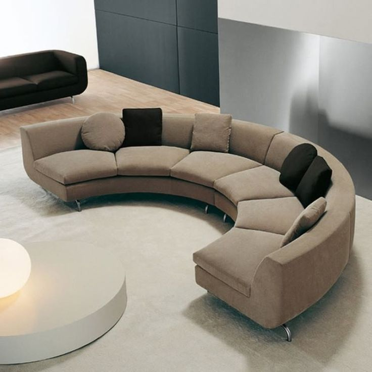 Curved sofa