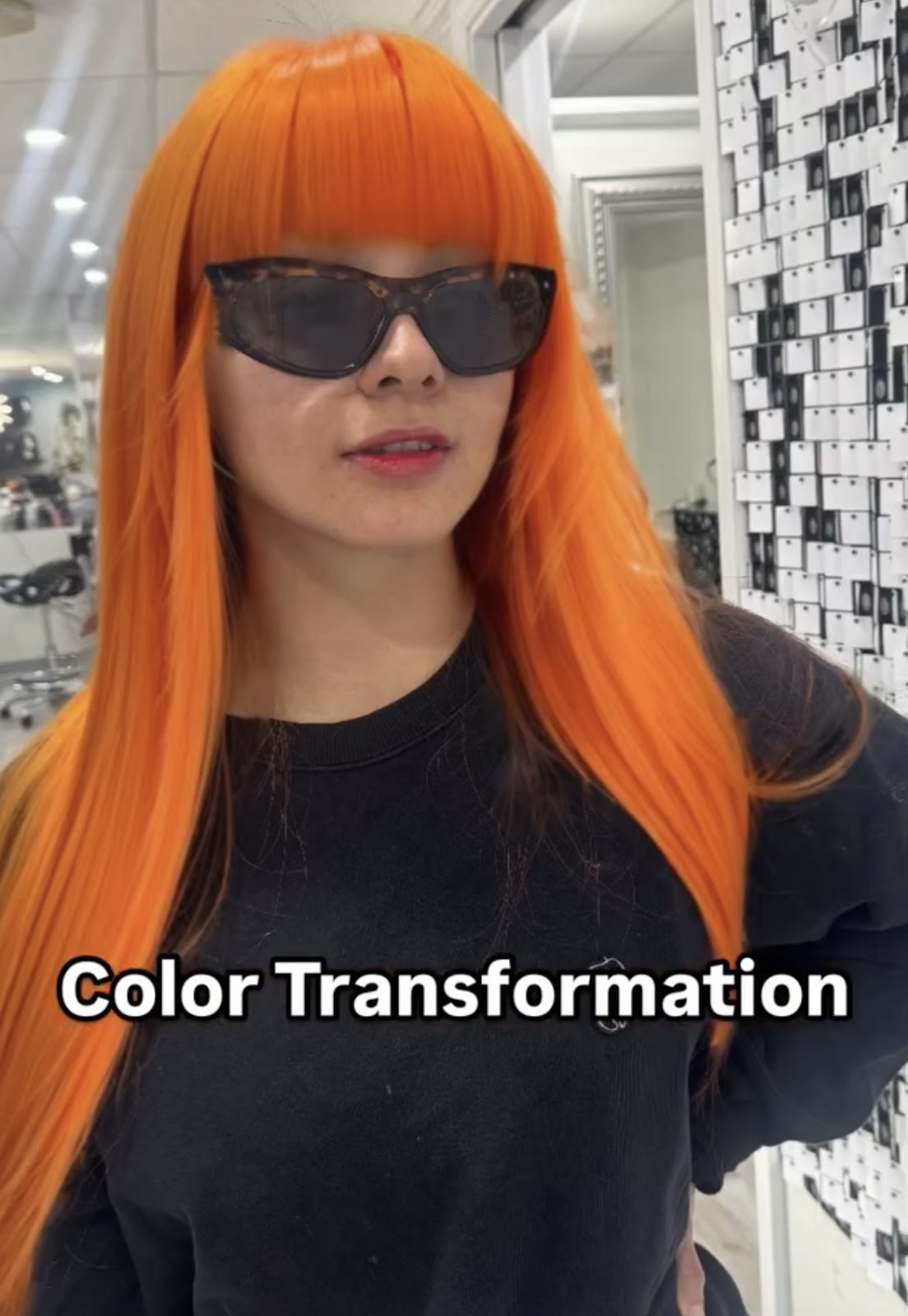 hair color transformation