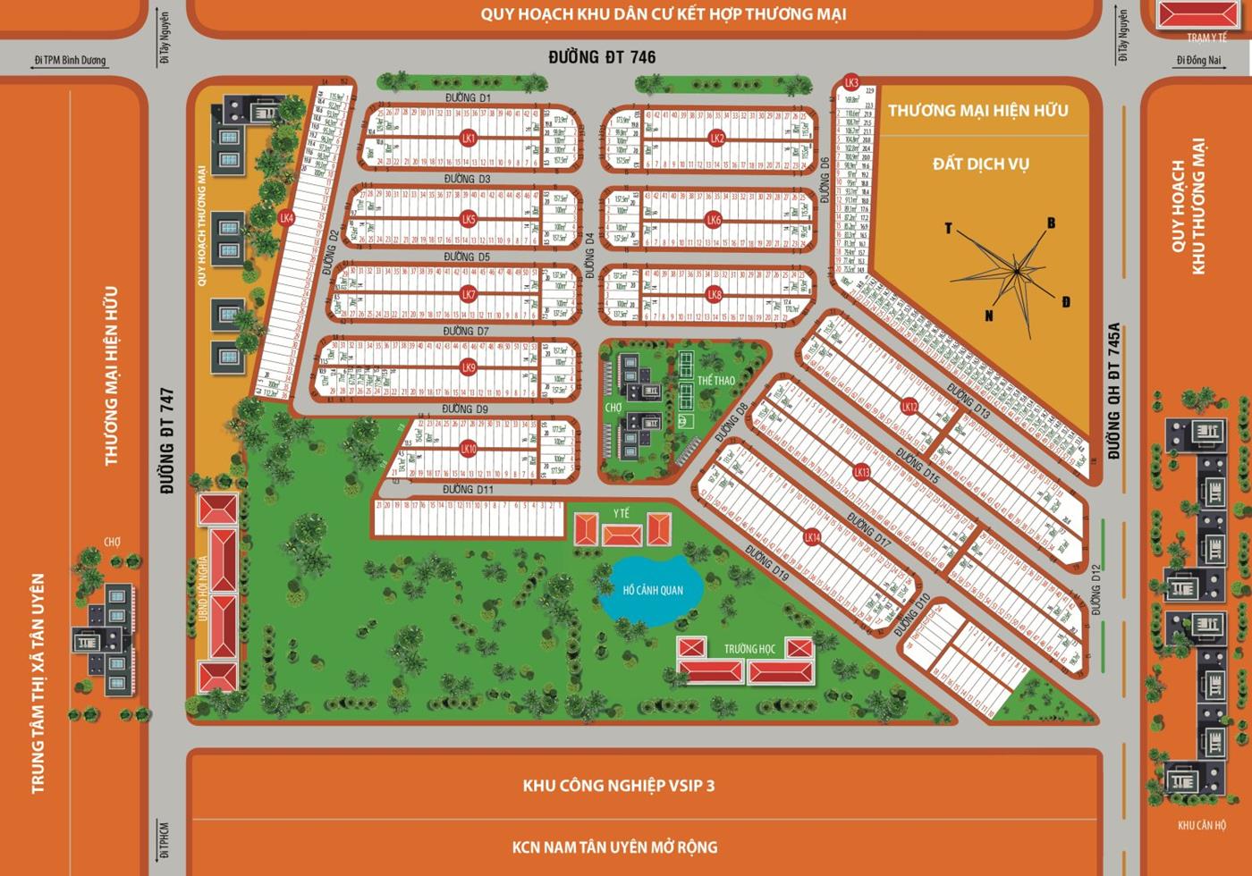  Vị trí dự án Victory City 