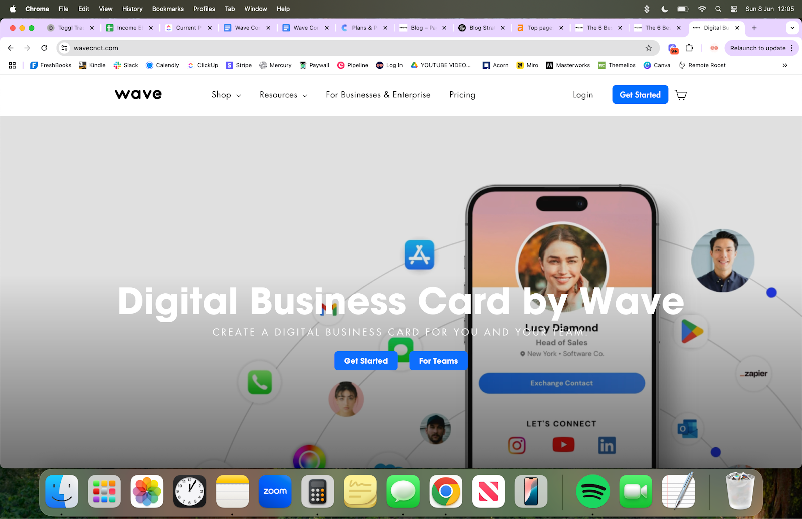 wave connect website