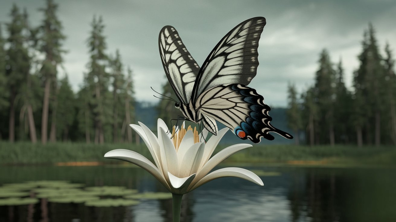 Of Purity & Penitence: The Black & White Butterfly in Biblical Context
