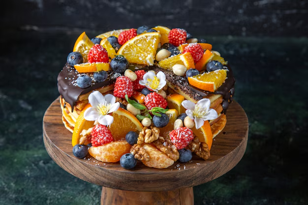 Fruit Topped Cake