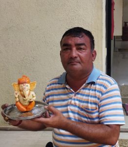 Amazing ganapati Statue artist teacher jay ganesh jay ganesh deva