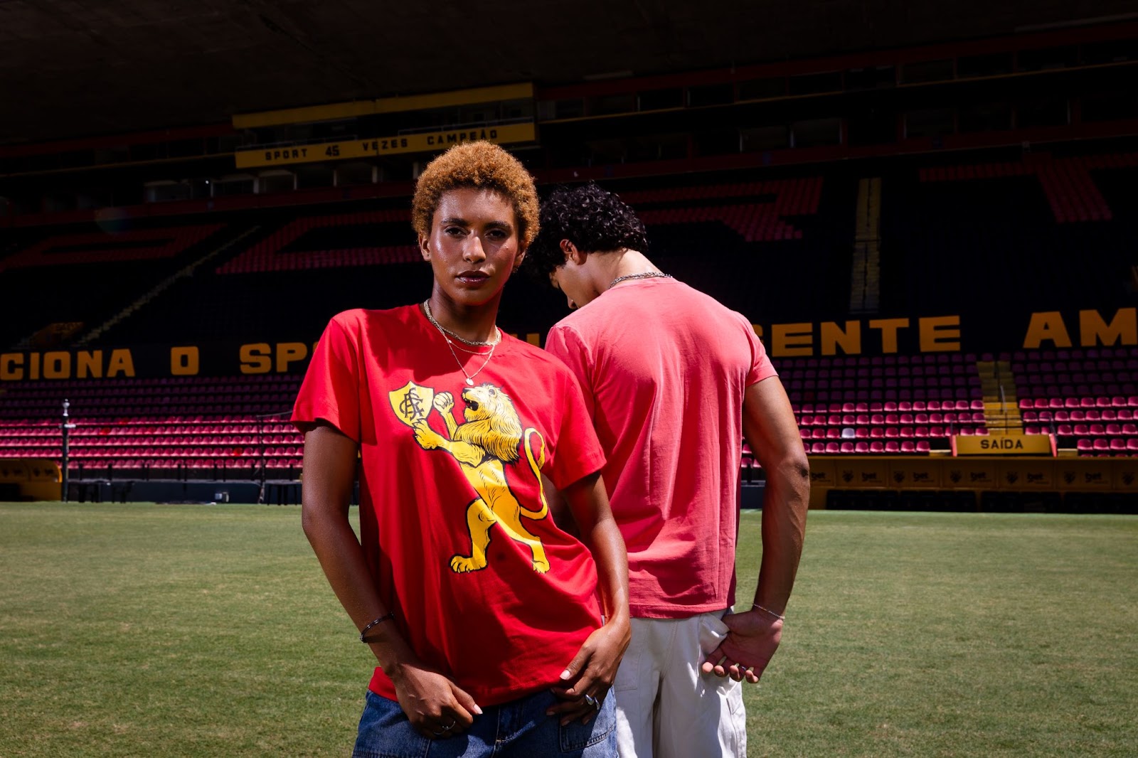 Modelos para a coleção Sport Club do Recife para a coleção da Chico Rei