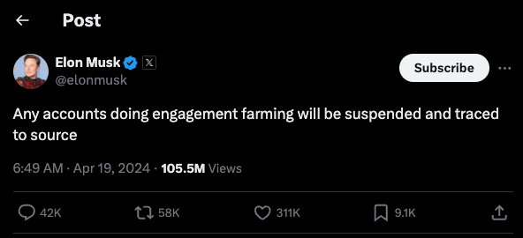 engagement farming