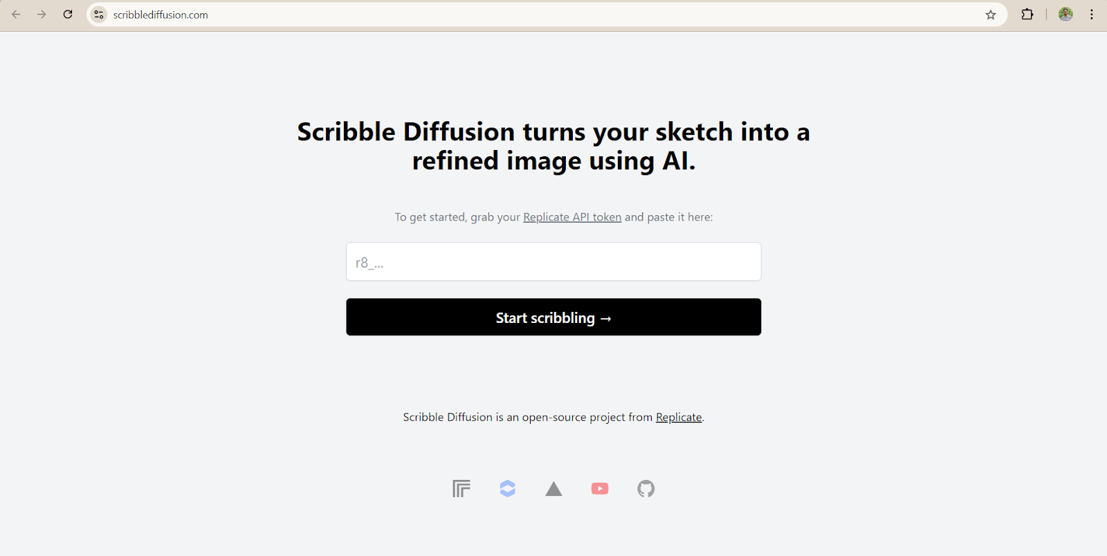 Scribble Diffusion