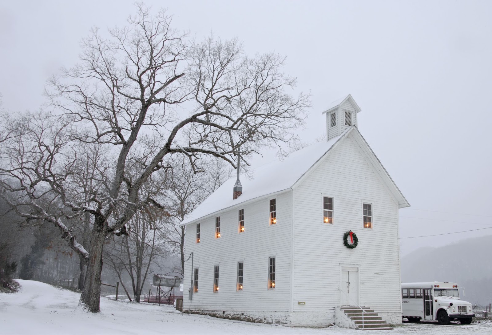 church snow white