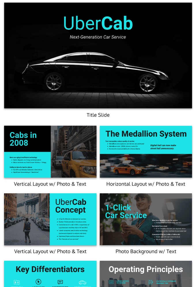 Uber Presentation Template