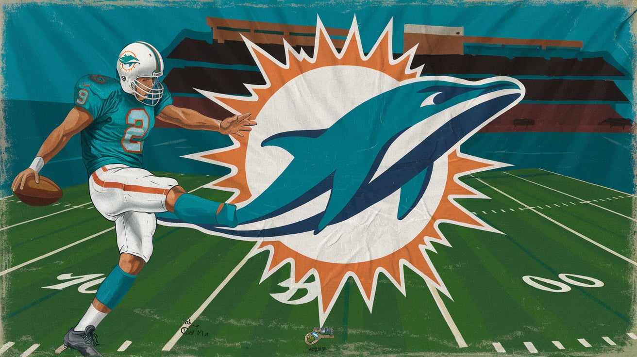 Miami Dolphins art Csonka Kiick Morris painting
