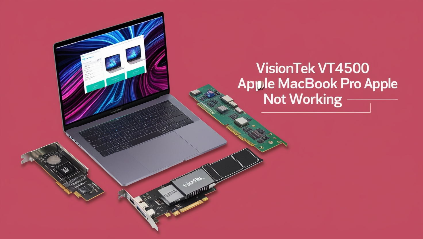 VisionTek VT4500 Support Apple MacBook Pro Apple 3 Not Working