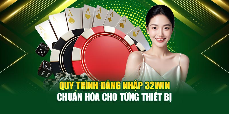Quy trình đăng nhập 32win chuẩn hóa cho từng thiết bị