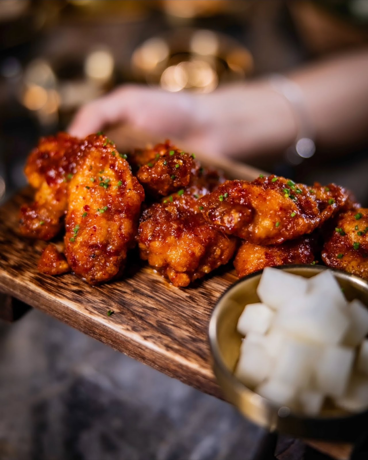 Korean Fried Crispy Chicken Wings