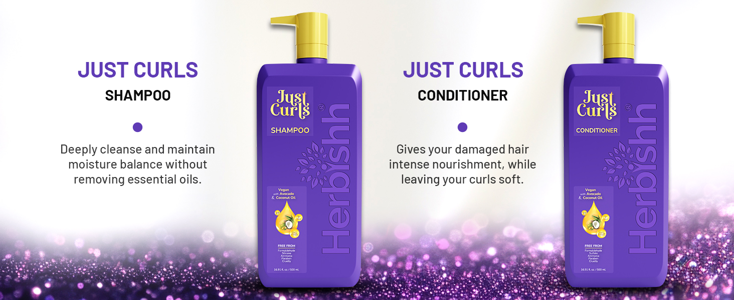 Just Curls sjampo og balsam