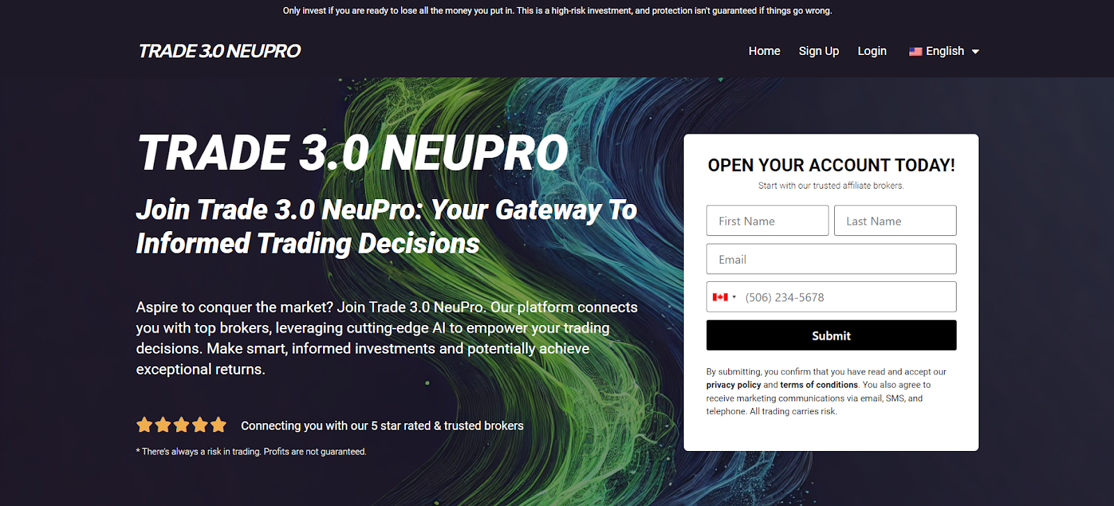 trade 3.0 neupro trading platform