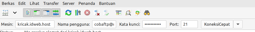 Cara Membuat Akun FTP cPanel
