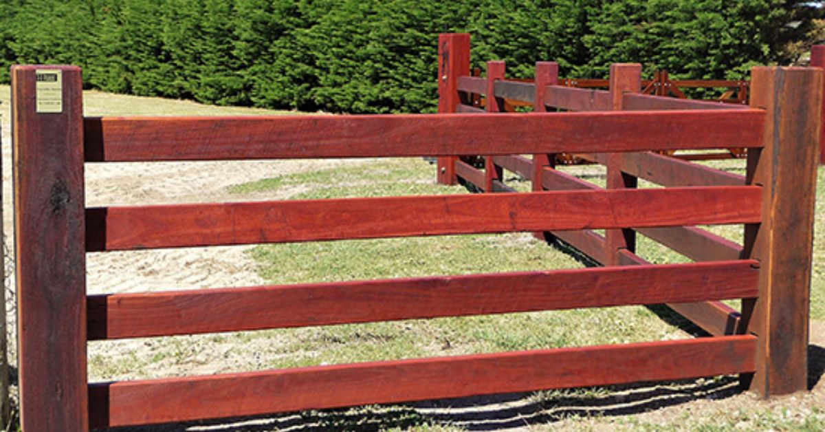 Post-and-Rail Fence