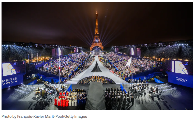 Paris Olympics 2024 Opening Ceremony Draws Record 29 Million Viewers