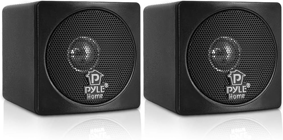 Pyle Home Mini Cube Speakers (Amazon)