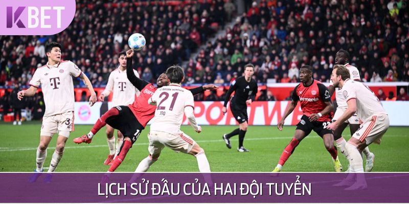 Sự đối đầu trước đó của hai đội tuyển