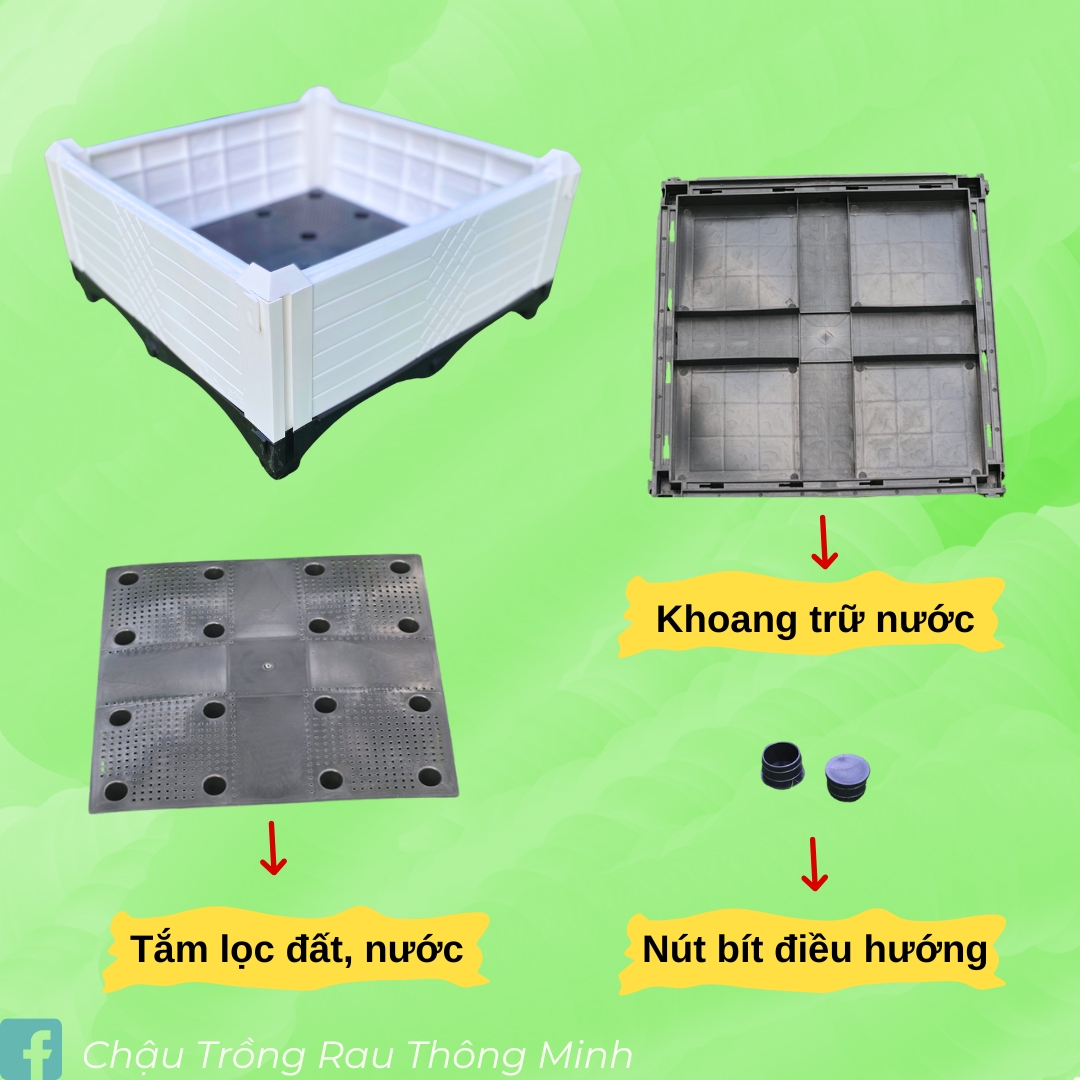 thành phần chậu ghép
