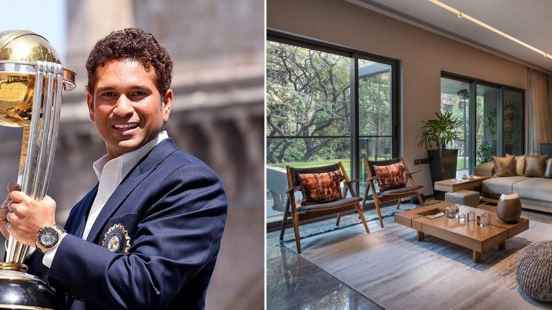 Inside Sachin Tendulkar's House in BKC, Mumbai worth INR 7.15 Crore | Architectural Digest India