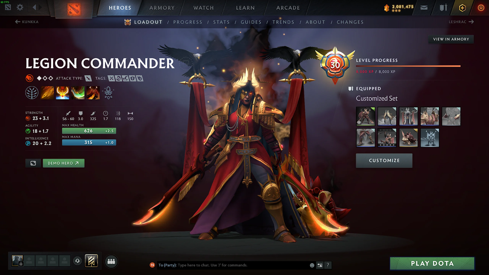 Legion Commander. Source: reddit