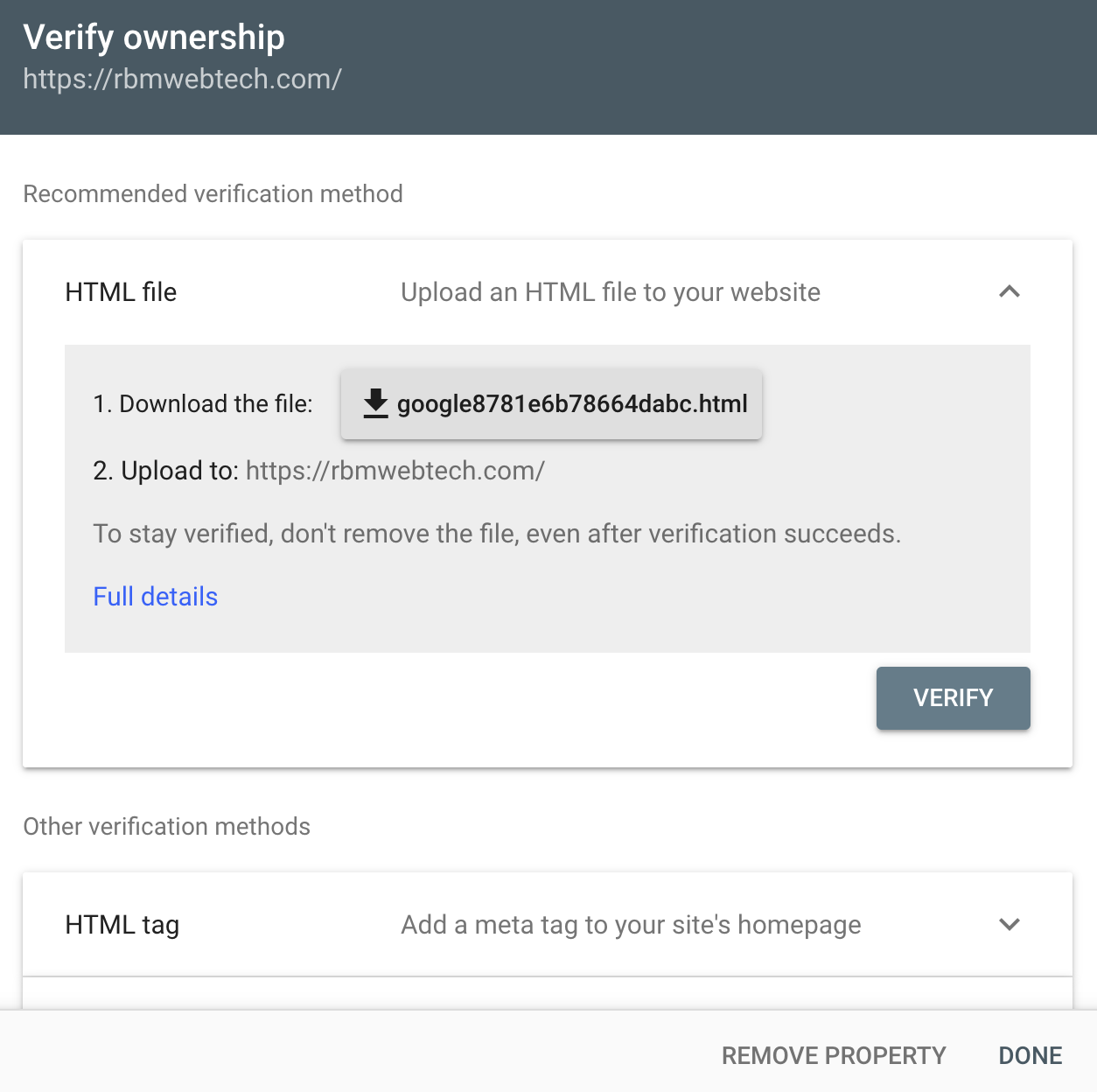 Google Search Console