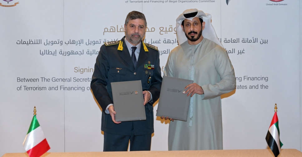 uae and italy sign mou to strengthen fight