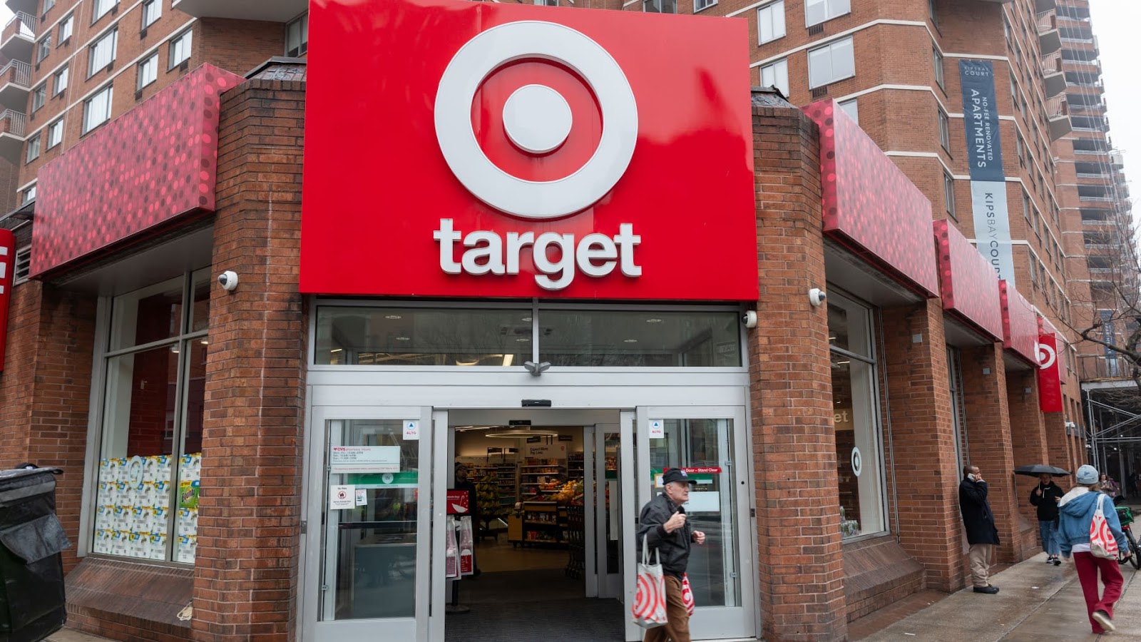 A Target store stands in Manhattan on March 05, 2024 in New York City.
