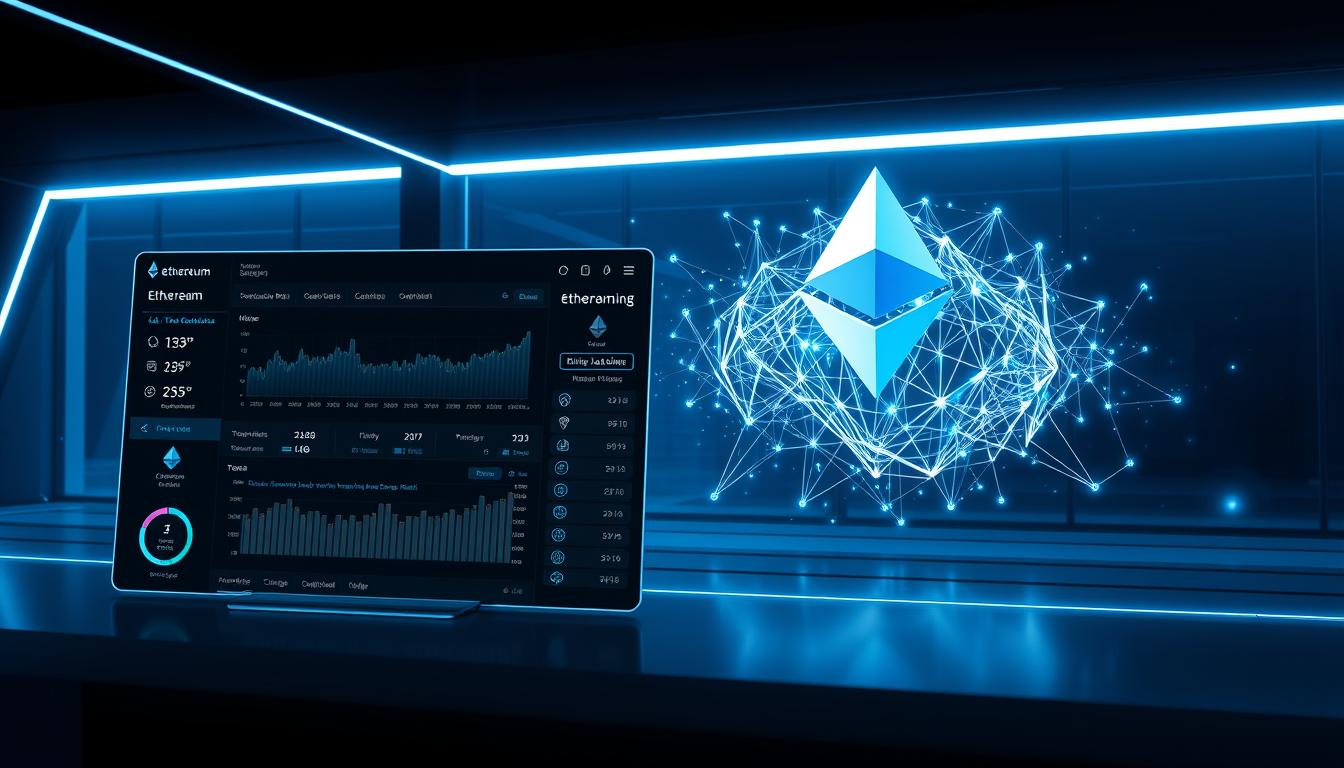 ethereum mining app interface
