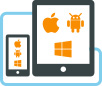 An illustration shows a wide and large mobile in a square loop with a small mobile in it.<br />