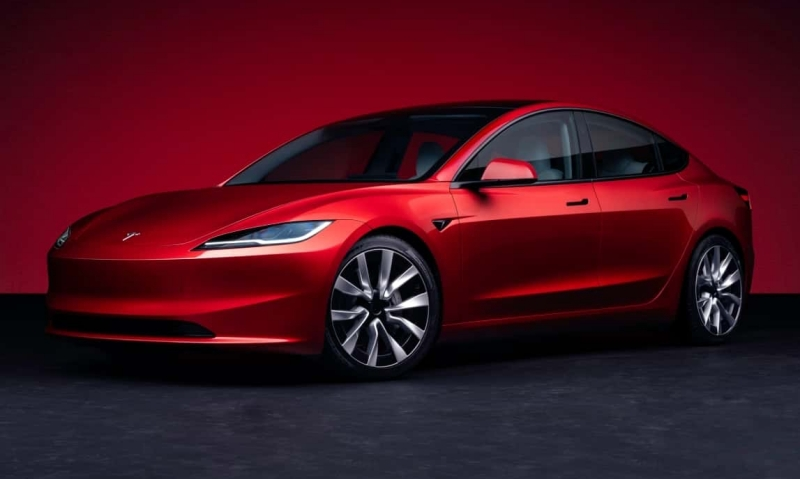 รถยนต์ Tesla Model 3