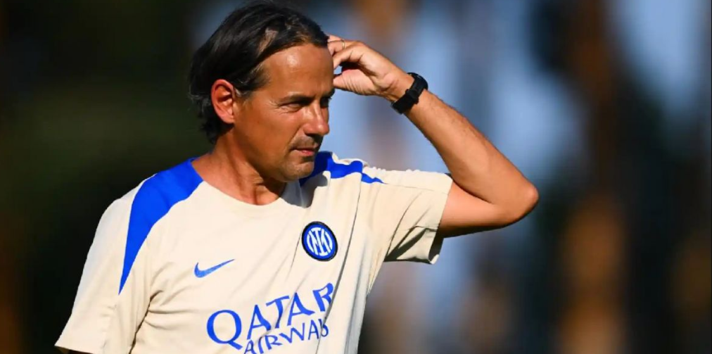 Huấn luyện viên Simone Inzaghi của Inter Milan hiện tại