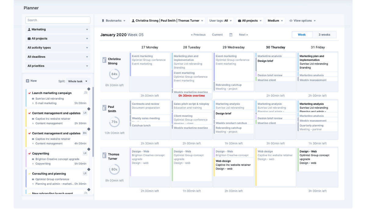 Scoro Resource Management