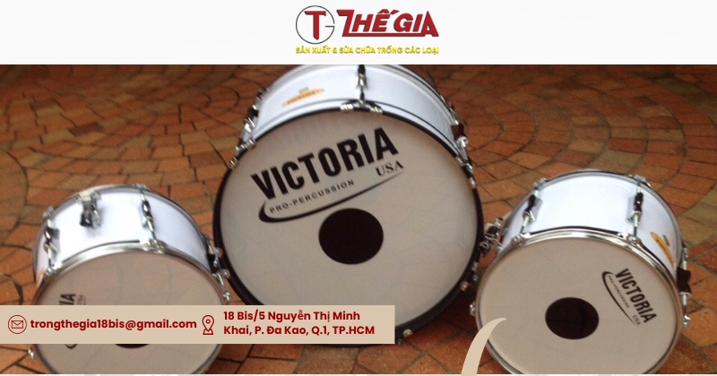 Trống đội inox Victoria