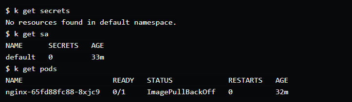 Image on current status of my Kubernetes objects