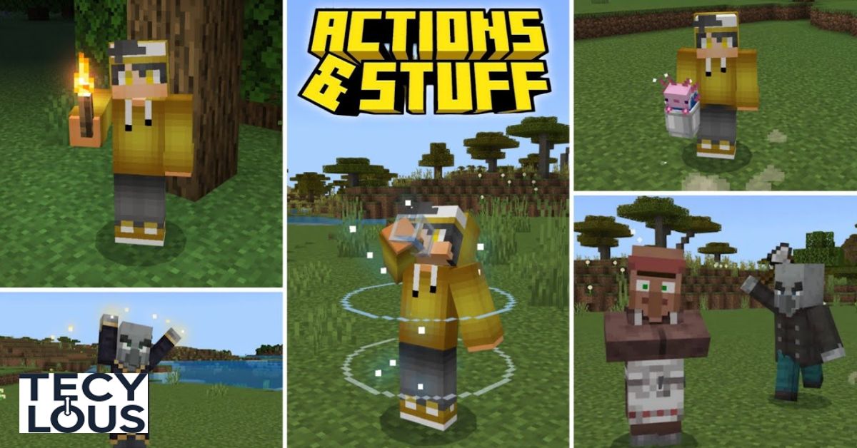 Actions and Stuff  Minecraft Bedrock