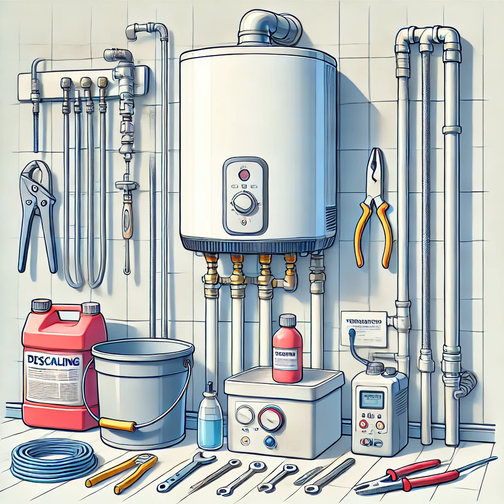  Tankless Water Heater Descaling Kit