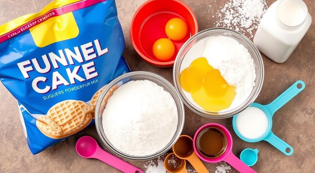 funnel cake ingredients