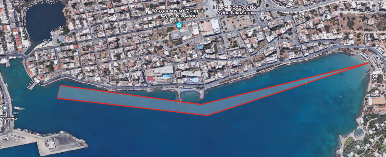 Διαδρομή κολύμβησης ανοιχτής θαλασσής