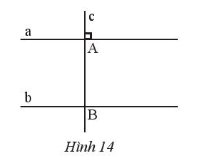 CHƯƠNG 4: GÓC VÀ ĐƯỜNG THẲNG SONG SONGBÀI 3: HAI ĐƯỜNG THẲNG SONG SONG1. DẤU HIỆU NHẬN BIẾT HAI ĐƯỜNG THẲNG SONG SONG Bài 1: Quan sát Hình 3 và dự đoán các đường thẳng nào song song với nhau.Đáp án chuẩn: m//n và a//b Thực hành 1: Tìm các cặp đường thẳng song song trong Hình 5 và giải thíchĐáp án chuẩn: Hình a: a // b vì c cắt a, b và tạo thành một cặp góc so le trong bằng nhauHình b: không có cặp đường thẳng nào song song Hình c: m // n vì p cắt m, n và tạo thành một cặp góc đồng vị bằng nhauThực hành 2: Cho hai đường thẳng phân biệt a và b cùng vuông góc với đường thẳng c tại A và B (Hình 6). Hãy chứng tỏ a//b.Đáp án chuẩn: Vì có một cặp góc đồng vị bằng nhau nên a // b2. TIÊN ĐỀ EUCLID VỀ ĐƯỜNG THẲNG SONG SONG Bài 1: Cho điểm A nằm ngoài đường thẳng a, quan sát cách vẽ đường thẳng b đi qua A và song song với a ở Hình 8.Em hãy dự đoán xem có tất cả bao nhiêu đường thẳng b đi qua A và song song với đường thẳng a.Đáp án chuẩn:1 Thực hành 3: a) Cho tam giác ABC. Hãy nêu cách vẽ đường thẳng a đi qua A và song song với BC, vẽ đường thẳng b đi qua B và song song với AC.b) Có thể vẽ được bao nhiêu đường thẳng a, bao nhiêu đường thẳng b? Vì sao?Đáp án chuẩn: a)b) 1 3. TÍNH CHẤT CỦA HAI ĐƯỜNG THẲNG SONG SONGBài 3: Em hãy:Vẽ hai đường thẳng a và b song song với nhauVẽ đường thẳng c cắt đường thẳng a và b lần lượt tại A và B.a) Chọn và đo một cặp góc so le trong, so sánh cặp góc này.b) Chọn và đo một cặp góc đồng vị, so sánh cặp góc này.Đáp án chuẩn: a) góc A3 =  góc B1 =  60o b) góc A1 = góc B =  60o Thực hành 4: Cho biết m // n và a // b. Tính số đo x,y,z và t của các góc trong hình 12.Đáp án chuẩn: a) x = 135o ; y = 80o)b) z = 120o; t = 90oVận dụng 1: Tìm các cặp góc bằng nhau của hai tam giác ABC và DEC trong Hình 13, biết a // b.Đáp án chuẩn: BAC = CDE; ABC = CED (2 góc so le trong)ACB = DCE (2 góc đối đỉnh)Vận dụng 2: Cho hai đường thẳng a, b song song với nhau, đường thẳng c vuông góc với a tại A và cắt b tại B. Hãy giải thích tại sao đường thẳng c cũng vuông góc với b.Đáp án chuẩn: Vì B1= 90o  c vuông góc với bBÀI TẬP