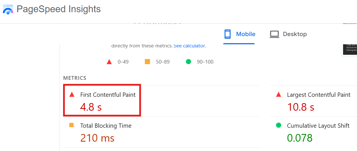 Google PageSpeed Insights