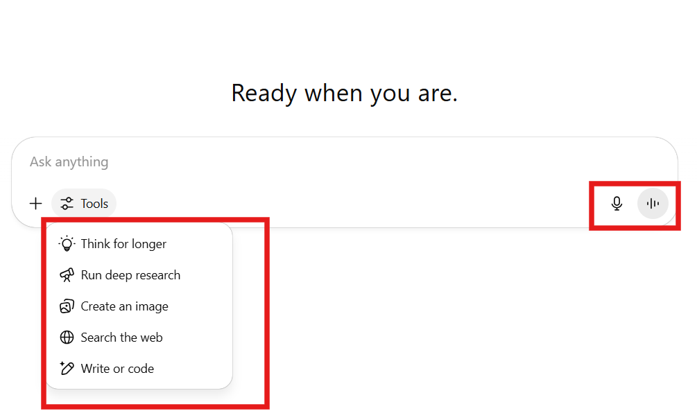 enter the prompt and select more options ofChatGpt
